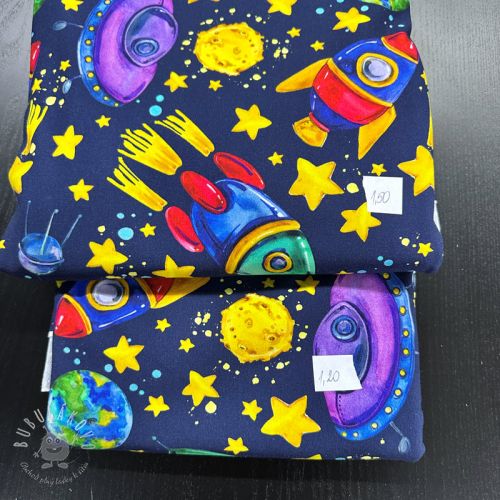 Balík látok teplákovina digital print 0345