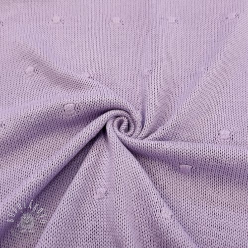 Svetrovina BIG KNIT DOT violet Svetrovina BIG KNIT DOT violet