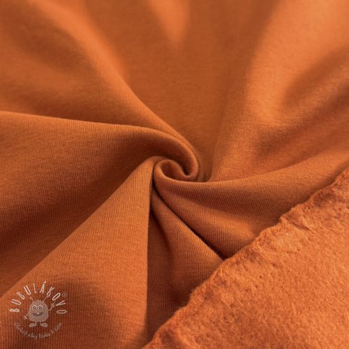 Teplákovina počesaná brick