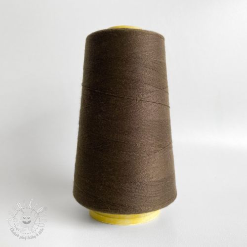 Niť overlocková 2700 m choco