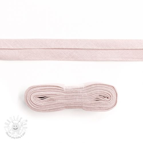 Lemovací prúžok bavlna - 3 m light salmon Lemovací prúžok bavlna - 3 m light salmon