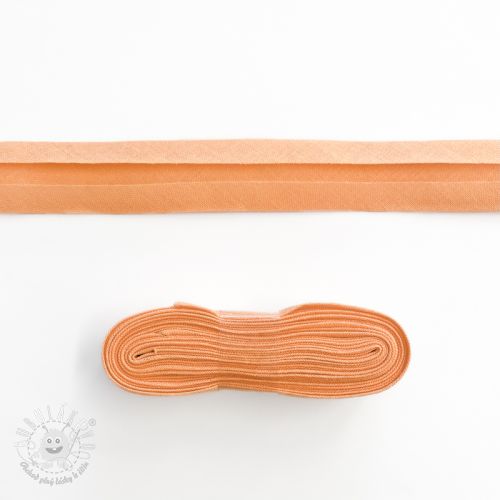 Lemovací prúžok bavlna - 3 m peach Lemovací prúžok bavlna - 3 m peach