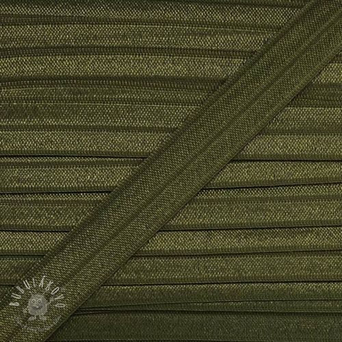 Lemovacia guma 15 mm camo green