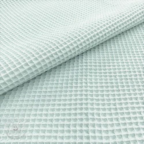 Bavlna s vaflovou väzbou mint