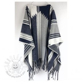 Poncho PRATO boiled wool design H