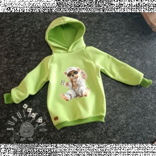 Teplákovina počesaná JOGGING olive