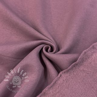 Teplákovina počesaná faded blueberry