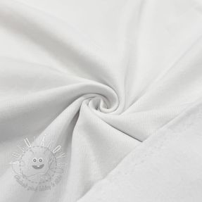 Teplákovina počesaná optical white