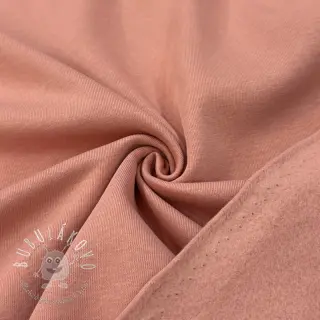 Teplákovina počesaná faded coral