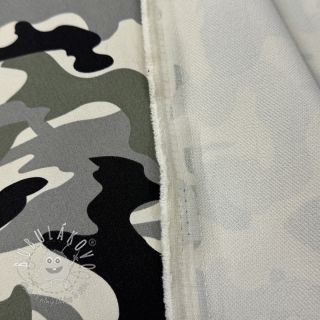 JEANS DENIM STRETCH Camouflage grey
