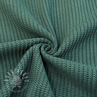 Svetrovina BIG KNIT ocean green