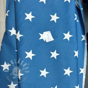 Bavlnená látka Stars indigo II.trieda