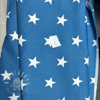 Bavlnená látka Stars indigo II.trieda