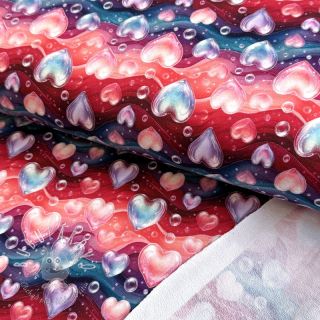 Teplákovina All you need is love design B digital print