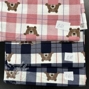 Balík látok bavlna FLANNEL 006