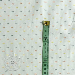 Bavlnená látka DOBBY Patch light mint