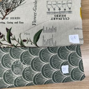 Balík látok dekoračné látky 1472