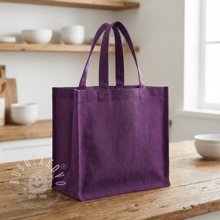 Ľan predpraný dark purple