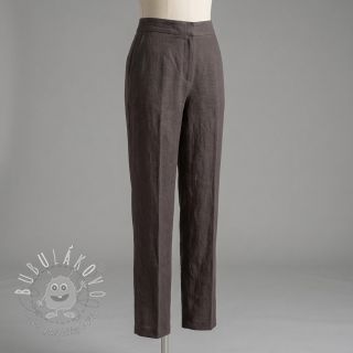 Ľan predpraný STONEWASHED PREMIUM mocha