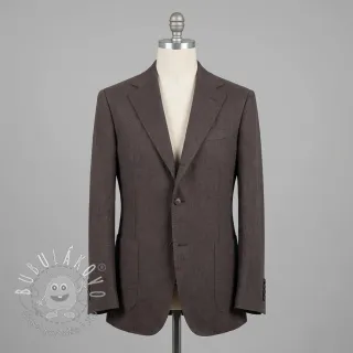 Ľan predpraný STONEWASHED PREMIUM mocha