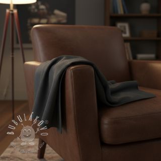 Ľan predpraný STONEWASHED PREMIUM black