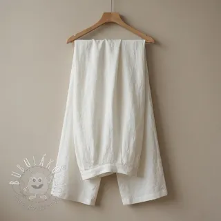 Ľan predpraný STONEWASHED PREMIUM off white