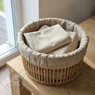 Ľan predpraný STONEWASHED PREMIUM sand