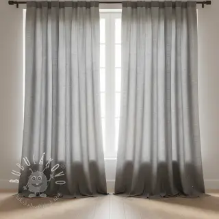 Ľan predpraný STONEWASHED PREMIUM middle grey