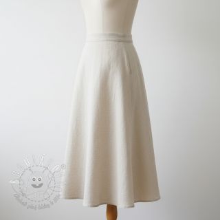 Ľan predpraný STONEWASHED PREMIUM pebble