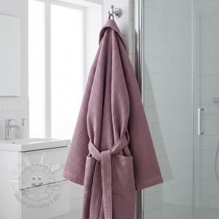 Bavlna s vaflovou väzbou old purple