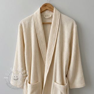 Bavlna s vaflovou väzbou SIMPLY NATURAL