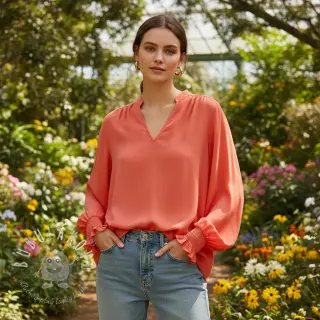 Viskóza RADIANCE coral
