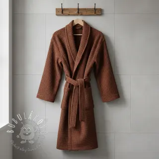 Bavlna s vaflovou väzbou brique