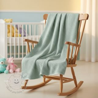 Bavlna s vaflovou väzbou green