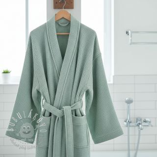 Bavlna s vaflovou väzbou green