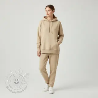 Teplákovina PREMIUM light pebble