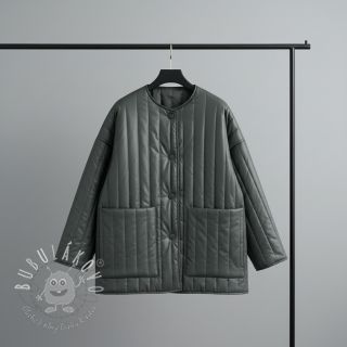 Prešívaná látka Classic army green