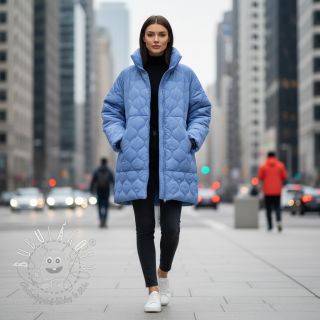 Prešívaná látka Round lavender