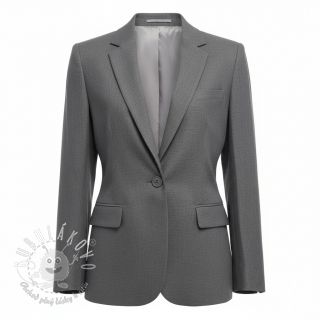 Ľan predpraný STONEWASHED PREMIUM dark grey