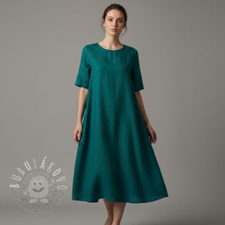 Ľan predpraný 170 g petrol