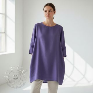 Ľan predpraný 170 g purple lavender