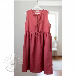 Ľan predpraný 170 g rose pink