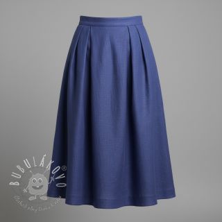 Ľan predpraný sapphire blue