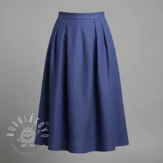 Ľan predpraný sapphire blue