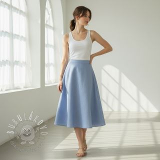 Ľan predpraný lavender blue