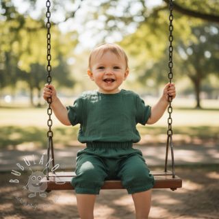 Ľan predpraný 170 g forest green