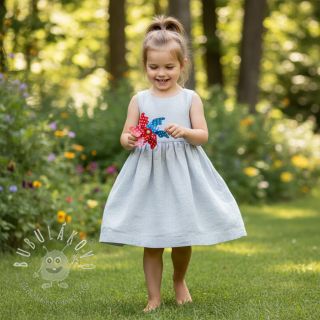 Ľan predpraný 170 g light blue