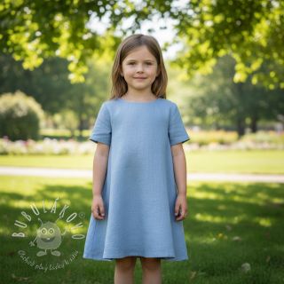 Ľan predpraný 170 g blue