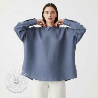 Ľan predpraný 170 g jeans