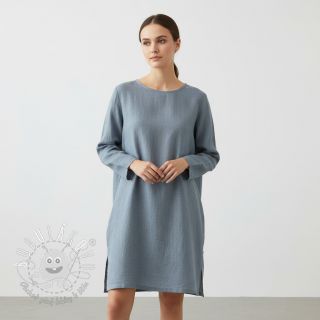 Ľan predpraný 170 g ocean green